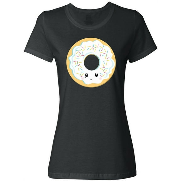 Inktastic White Donut Women's T-Shirt
