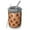 Orange Bigfoot And, variant on 12oz Coffee Tumblers White Bigfoot and Pine Tree Pattern Stainless Steel Vacuum Insulated Travel Tumbler Coffee Cups Mug with Lid and Straw with Cleaning Brush for Cold & Hot Drinks