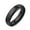 Black-5MM, variant on Bling Jewelry Mens Plain Dome Titanium Wedding Band for Men Comfort Fit Silver Tone Polished Ring