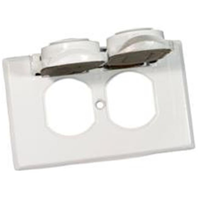 Morris Products 37012 One Gang Weatherproof Covers Horizontal Duplex