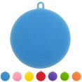 thumbnail image 3 of Magic Silicone Dish Bowl Cleaning Brush Multifunction Scouring Pad Pot Pan Wash Brushes Kitchen Cleaner Washing Tool, 3 of 7