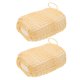 thumbnail image 3 of 2pcs exfoliantes exfoliantes de esponja sisal exfoliantes de la carrocería del cuerpo para el hogar, 3 of 5