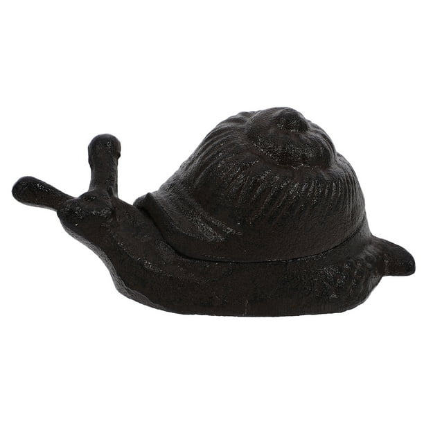 KAKOWELY Para Llaves En Jardín Negro Con Apariencia De Caracol Y Resistente