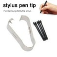 thumbnail image 3 of Replacement Refills for S Pen for S24 Ultra - 5 Pack, Black/Gray Options Included, 3 of 9