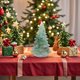 thumbnail image 4 of Seyotauo Glass Christmas Tree Gifts Set Mini Colorful Crystal Christmas Trees Figurines Decor Miniature Glass Christmas Trees Gifts Christmas Tree Ornaments for Tabletop Xmas Party Home, 4 of 6