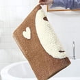 thumbnail image 3 of Injueey Alfombra De Baño Con Dibujos Animados Lindo Ulti-funcional Y Excelente Absorción De Agua Alfombra De Baño Linda Antideslizante Decoración del hogar señor oso, 3 of 6
