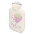 thumbnail image 2 of Bouillotte, Bouteille d'Eau Chaude Douce avec Housse en Peluche Compresses Chaudes Qualité Inégalée, 2 of 7