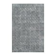 thumbnail image 2 of Retro Oriental Geometric Power-Loomed Indoor Area Rug or Runner, 3'6" X 5'6", Charcoal by Blue Nile Mills, 2 of 6