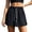 Black, variant on Casual Loose Fitting Pants Crib Bed Skirt XL