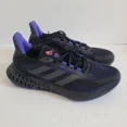 thumbnail image 3 of Ad-id-as 4DFWD Pulse Running Shoes Q46452 Size 6.5 Black Sonic Ink Purple, 3 of 6