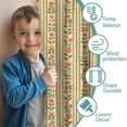 thumbnail image 3 of Pioneer Flower Floral Print Pattern Teens Curtains,Teens Insulated Curtains Set Of 2,Bedroom Essentials,Toddler Room Decor 42"x63", 3 of 5