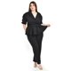 thumbnail image 1 of Set pantalon y blusa corte peplum Roman Fashion /Tallas Extras, 4362 (Negro) negro 42, 1 of 5