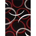 thumbnail image 1 of United Weavers 580 10672 58 5 ft. 3 in. x 7 ft. 2 in. Cristall Remsen Area Rug, Grey, 1 of 1