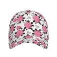 thumbnail image 2 of Balery Baseball Cap Adjustable Size for Running Workouts and Outdoor Activities All Seasons Dad Hat(Rose Flowers), 2 of 9