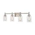 thumbnail image 4 of Millennium Lighting  Arlett 4 Light Vanity Fixture in Multiple Finishes Brushed Nickel Nickel Brushed, 4 of 4