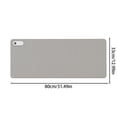 thumbnail image 3 of Heated Desk Pad Warm Mouse Pad Extended Office Gaming Desk Mat Foot Warmer Electric Heating Pad Timer Control Winter Comfort Home Office Study Work Desktop Accessories Cozy Warm Workspace Decor, 3 of 8
