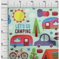 thumbnail image 2 of oneOone Georgette Viscose Mint Fabric Camping Sewing Material Print Fabric By The Yard 42 Inch Wide, 2 of 6