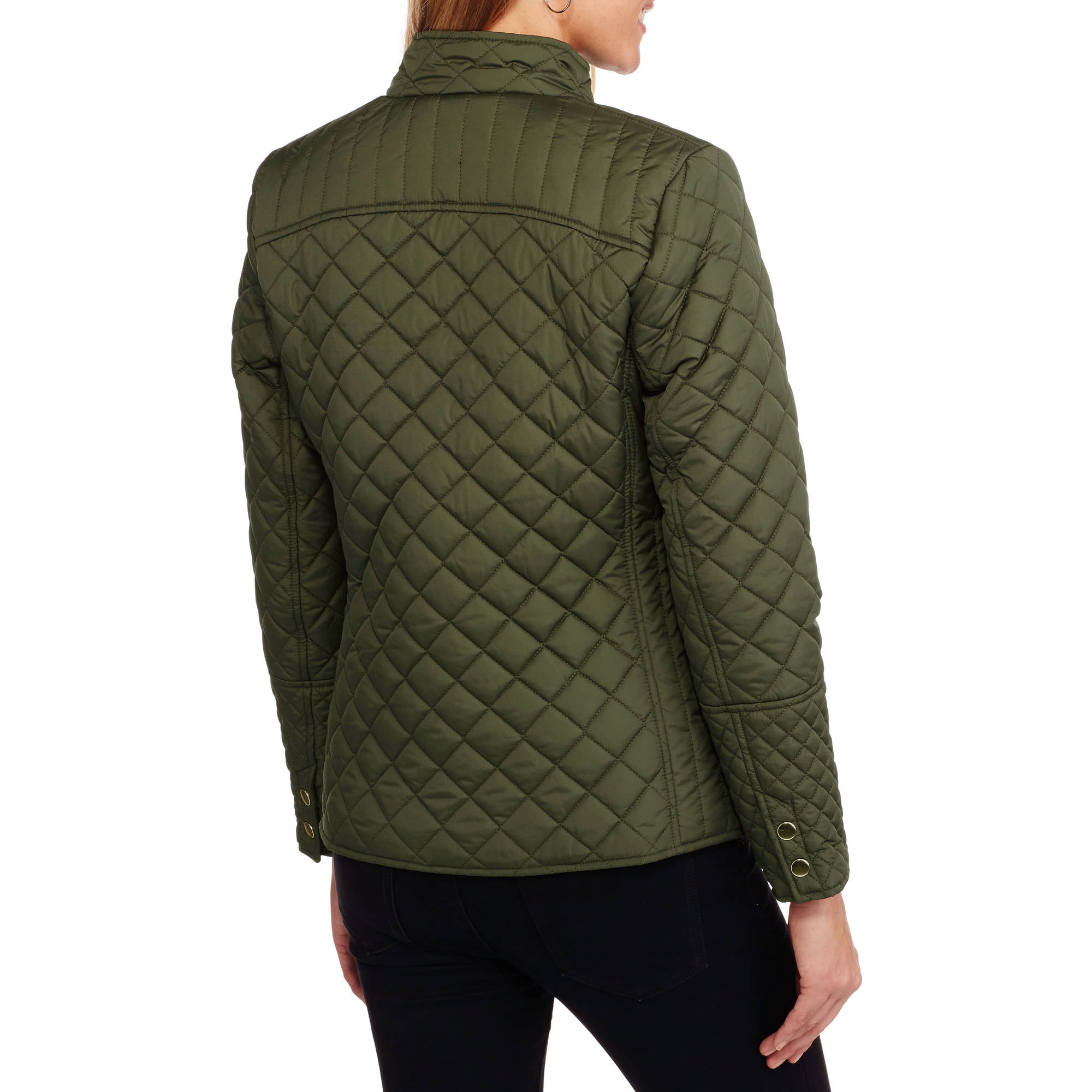 Faded Glory Women&39s Quilted Jacket - Walmart.com