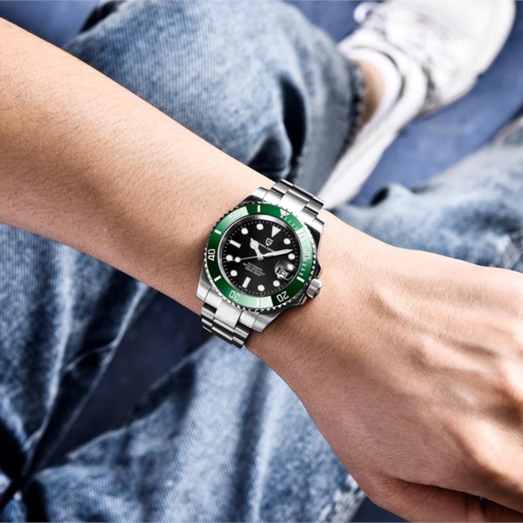 PAGANI DESIGN Automatic Men's Watches 40mm Waterproof Mechanical Wrist Watch for Men Sports Stainless Steel Watches