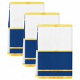 thumbnail image 2 of Modern Navy Blue Gold Kitchen Towels Set of 3, Minimalist Geometric Yellow Striped Absorbent Dish Towels for Kitchen, Microfiber Hand Towel, Quick Drying Tea Towel for Cleaning Decorative Dishcloths, 2 of 7