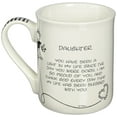 thumbnail image 3 of Enesco Children of The Inner Light Daughter (from Mother) Stoneware Gift Mug, 16 oz, 1 Count (Pack of 1), 3 of 3