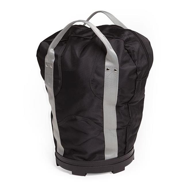 Lacrosse Ball Bag, Black & Gray
