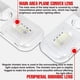 thumbnail image 4 of Car Interior Lights, 12V 120 LED with Dimmable Switch, 10W 12V for RV, Caravan, Boat, Marine (Rectangular), 4 of 5