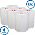 thumbnail image 5 of Scott Control Slimroll Towels Roll, 8" x 580 ft, White/Pink Core, Traditional Business,6/CT -KCC47032, 5 of 7