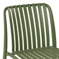 thumbnail image 6 of WestinTrends Playa 7-Piece Outdoor Patio Dining Table Set With Stackable Patio Chairs, Olive Green, 6 of 16
