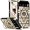 Gold, variant on for Google Pixel 8 Pro Case for Women, Rivet Metal Corner Design Phone Case Cover with Bling Diamond Ring Suitable for Google Pixel 8 Pro 6.7" BF-Gold