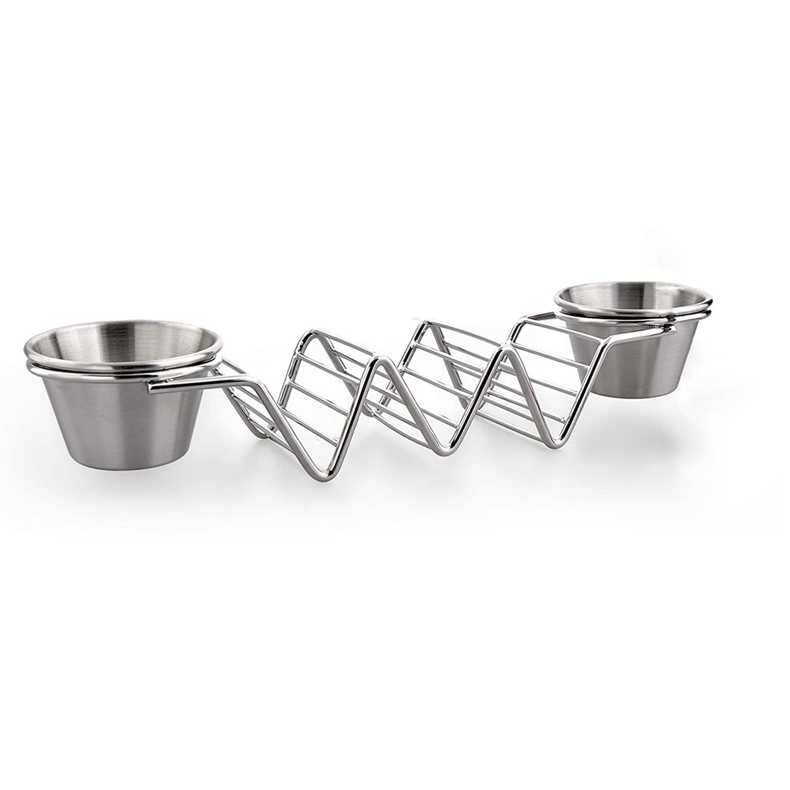 Lot De 4 Supports à Tacos En Acier Inoxydable, Fabriqués Aux USA