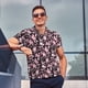 thumbnail image 4 of Balery Daisies Flowers Camisa Polo de Hombre con Estampado, de Manga Corta y Tejido Medio, Camisa Tipo Golf Polo-3X-Large, 4 of 6