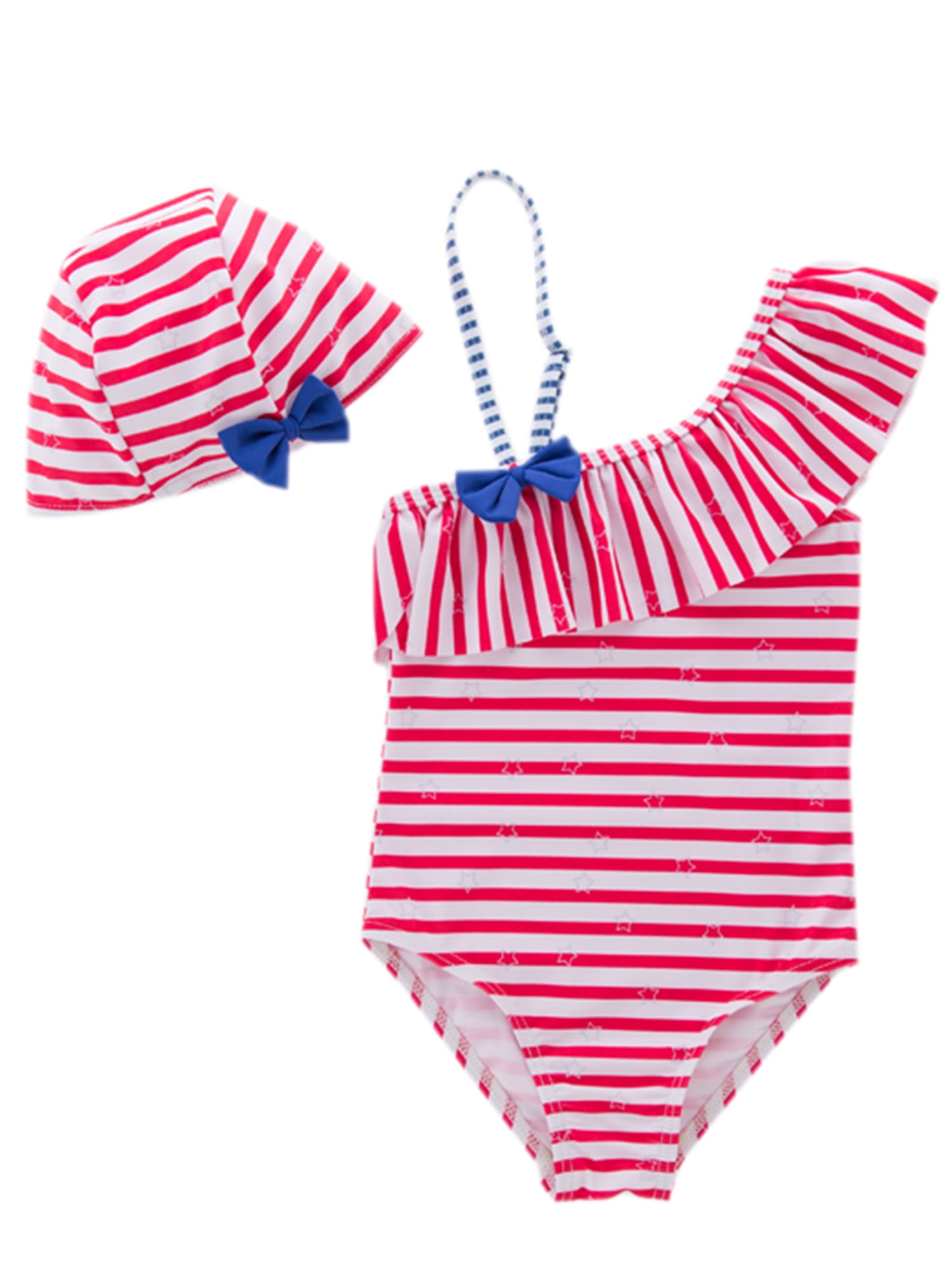 Dear Tomorrow One-Piece Bohemia Swimsuit Unique Tassel Swimwear for Baby Girls