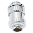 thumbnail image 5 of Extensor micro ajustable macho a macho Rosca G1/4 "Latón Silicona Alta durabilidad PC Extensor de refrigeración por agua Plata, 5 of 5