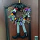 thumbnail image 1 of Corona de puerta de calabaza Colcomx Guirnalda decorativa de Halloween Corona de bruja de Halloween, 1 of 8