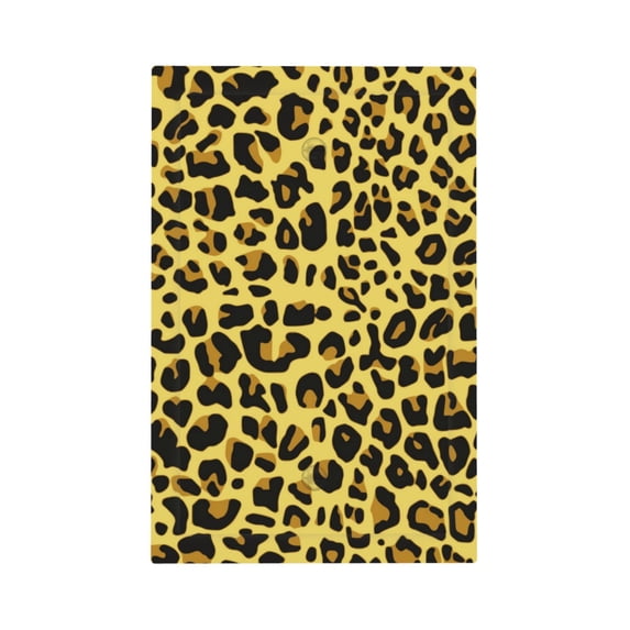 DouZhe 1-Gang Blank Wallplate, Feline Animal Skin Texture Decorative Wall Plates