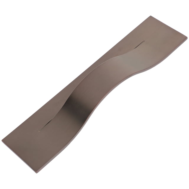EXHUMKY Tirador Invisible Para Puertas De Cocina Y Muebles En Aleación De Zinc Marrón Resistente