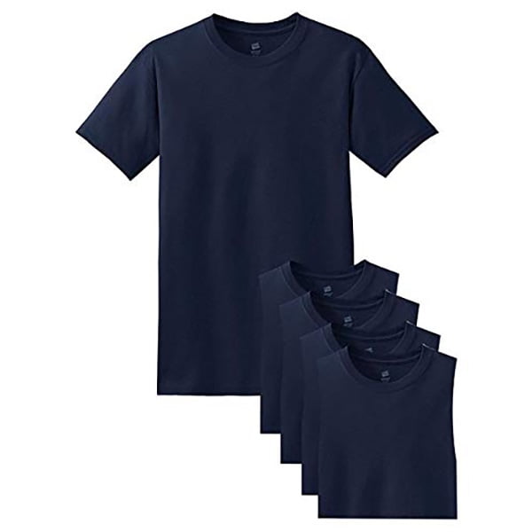 Hanes T-Shirt à Manches Courtes ComfortSoft pour Hommes - 5280 (Lot de 5)