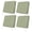 Green, variant on Outdoor Patio Cushion Covers 4 Pack Sage Green Patio Chair Cushion Covers with Ties and Zipper Spring Green Solid Color Waterproof Outdoor Seat Cushion Covers for Patio Furniture 22"x22"