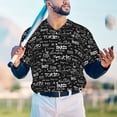 thumbnail image 5 of Hirioo Travel The World for Men's Baseball T-shirt Shirts Short Sleeve Casual Summer Button Stretch T Shirts,Size S-4XL-Large, 5 of 7