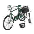 thumbnail image 3 of Modelo de bicicleta Retro 1:10, decoración de bicicletas de aleación, modelo de simulación de bicicleta, juguete de bicicleta para casa de muñecas , Verde, 3 of 9