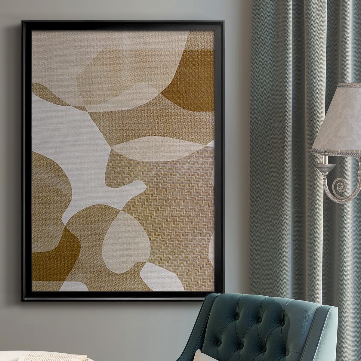 Texture Desert I Premium Framed Print, in Gold, Black, or Silver - Ready to Hang