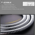 thumbnail image 5 of GustaveDesign Extra 6.6 Ft Long Stainless Steel Shower Hose Handheld Tub Replacement Bathroom, 5 of 8