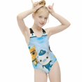 thumbnail image 6 of The Octonauts Swimwear Kids' One-Piece Swimsuit Quick-Dry Cute Printed Girls' Swimwear Bathing Suit for Beach & Pool 11-13Y(160cm), 6 of 8