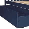 thumbnail image 5 of Max & Lily Full Size Bed Frame with Storage Drawers, Solid Wood Platform Bed for Kids, 5 of 10