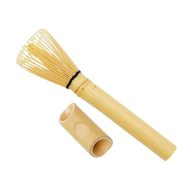 Batidor de bambú para matcha Matcha Chasen profesional tradicional portátil con mango largo