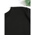 thumbnail image 4 of Regular Size Fight Cancer in All Colors Graphic T-Shirt - Cotton Knit Fabric, Casual Short Sleeve Crew Neck Top for Women, Geometric Pattern Pullover, 4 of 6
