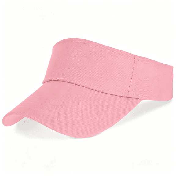 TELOLY Kids Girls Boys Visor Sports Athletic Sun Visor Hats Adjustable Cotton Tennis Golf Visor Hat Beach Hat Baseball Cap