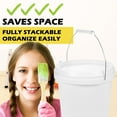 thumbnail image 6 of ULTNICE Outdoor Bucket With Lid Painting Bucket Abs White 1Pcs, 6 of 7