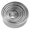 thumbnail image 1 of 11 unids resistente acero inoxidable moldes para hornear moldes de galletas moldes cortadores de galletas gadget de cocina, 1 of 5